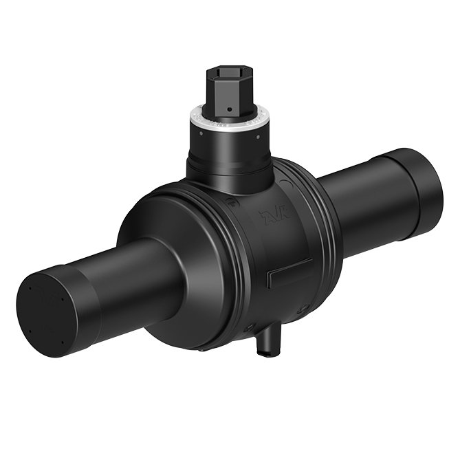 HDPE ball valve S85-80-002 (DR11)